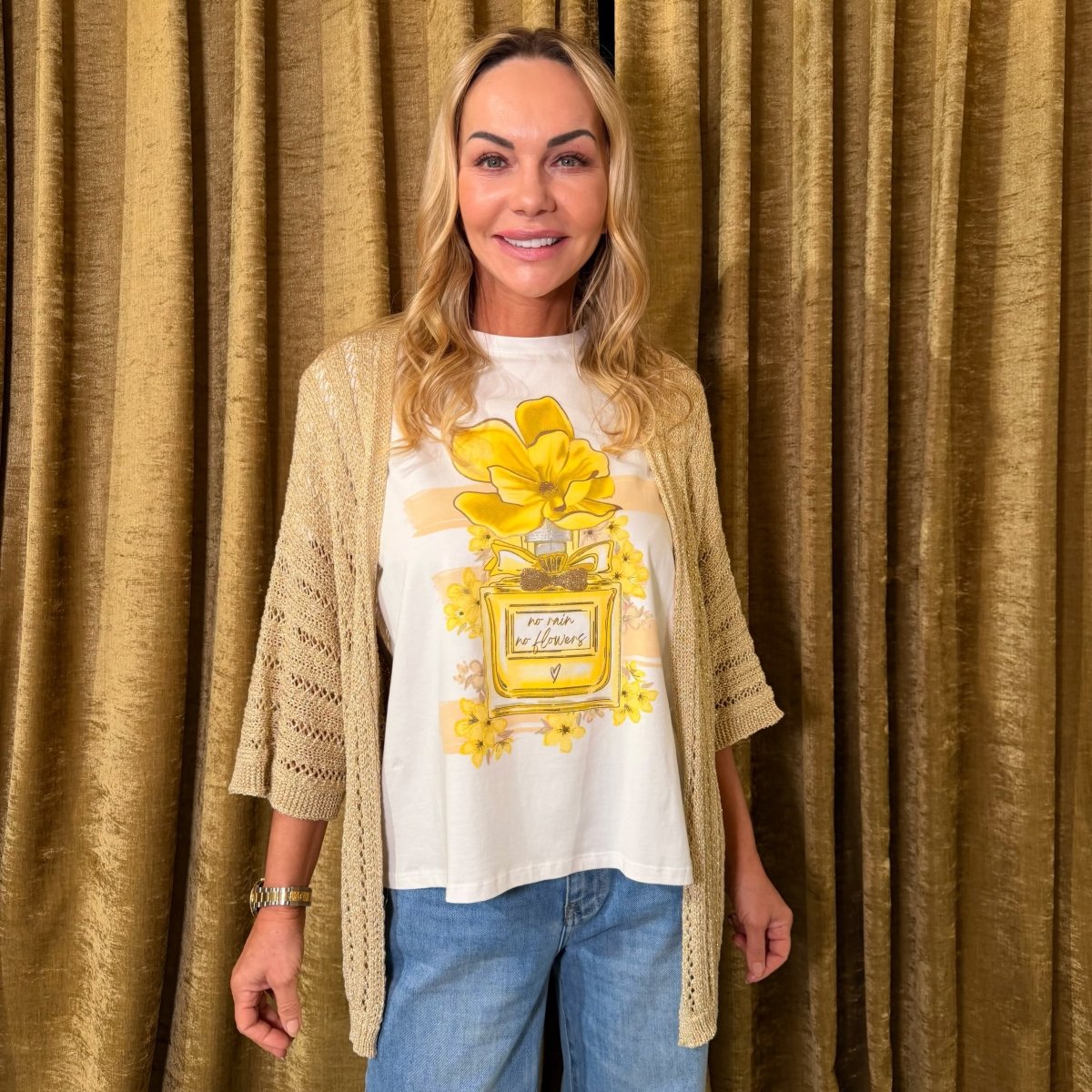 Kardigan Oro - Markiza Moda Italiana