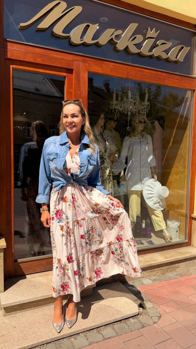 Košeľa riflová - Markiza Moda Italiana