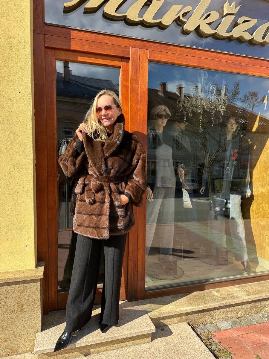 Kožuch Norka - Markiza Moda Italiana