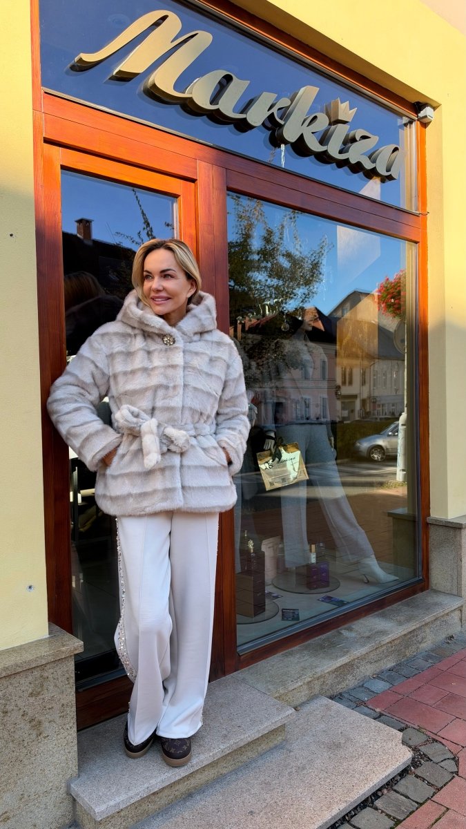 Kožuch Paris dlhý rukáv - Markiza Moda Italiana