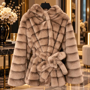 Kožuch Paris dlhý rukáv - Markiza Moda Italiana