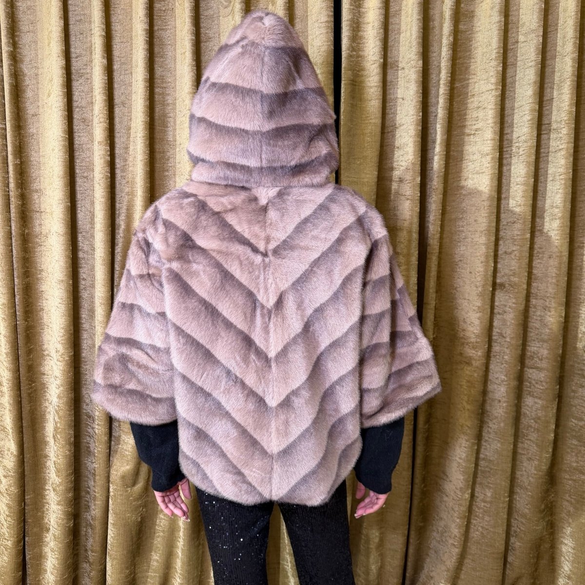 Kožuch Paris s kapuckou - Markiza Moda Italiana