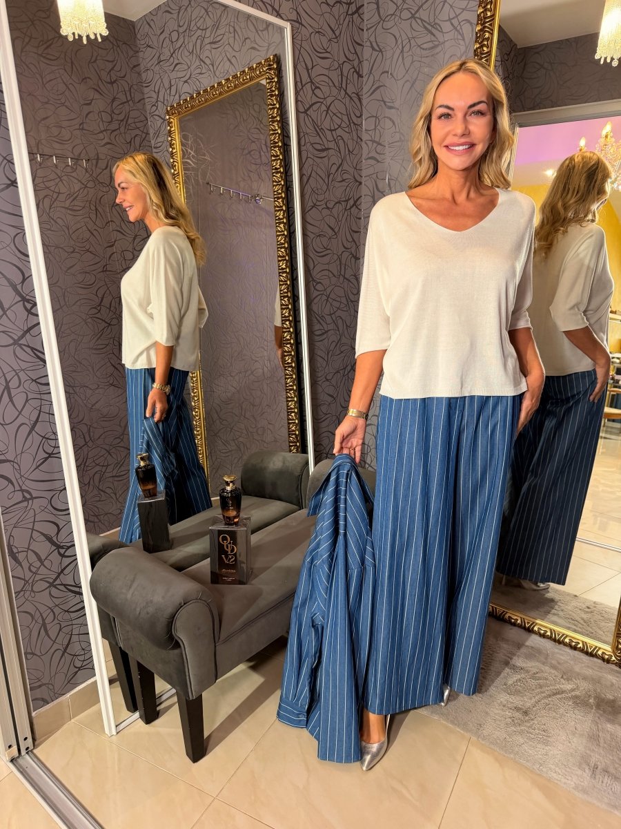 Nohavice Jeans - Markiza Moda Italiana