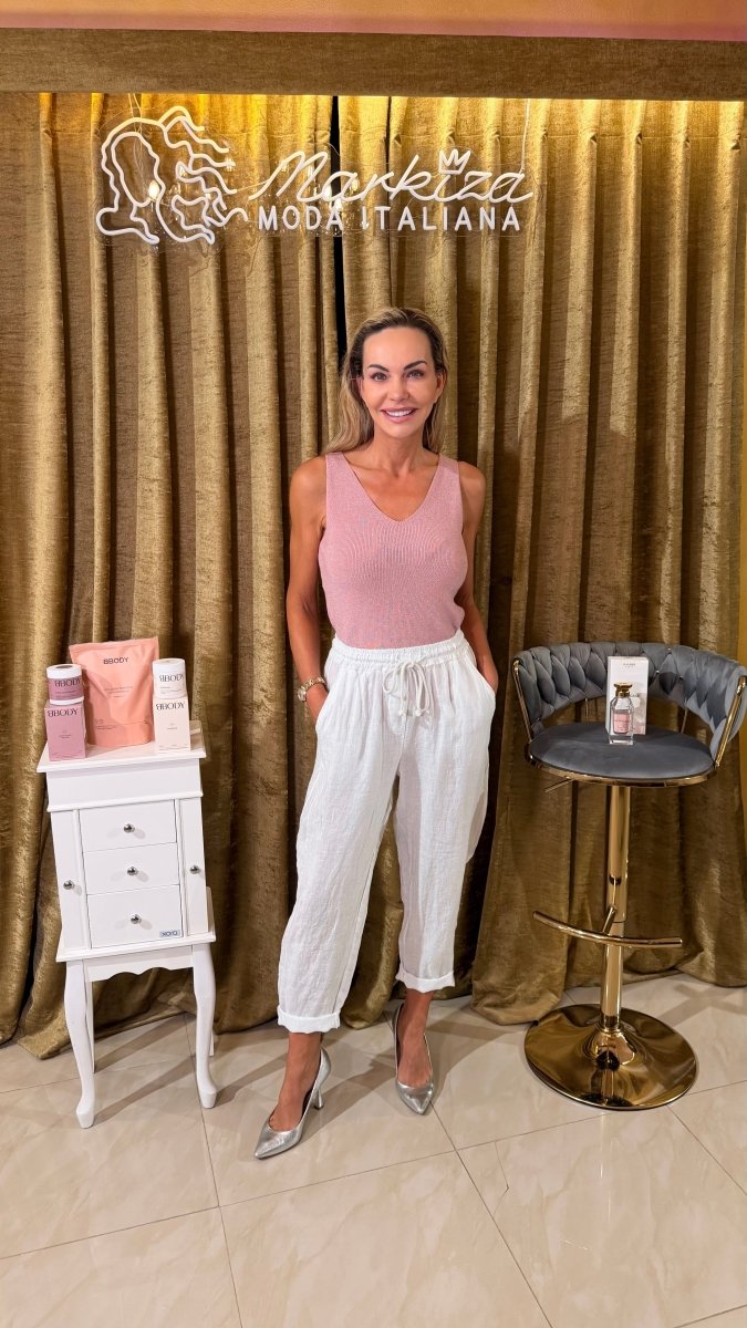 Nohavice Lino Capri - Markiza Moda Italiana
