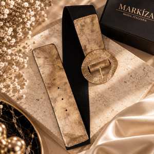 Opasok so zlatou prackou - Markiza Moda Italiana