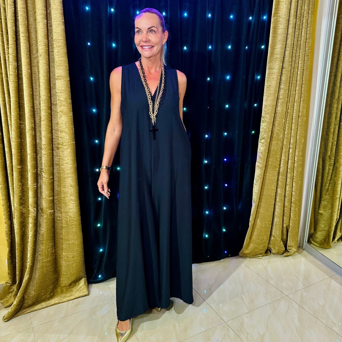 Overal Golden - Markiza Moda Italiana