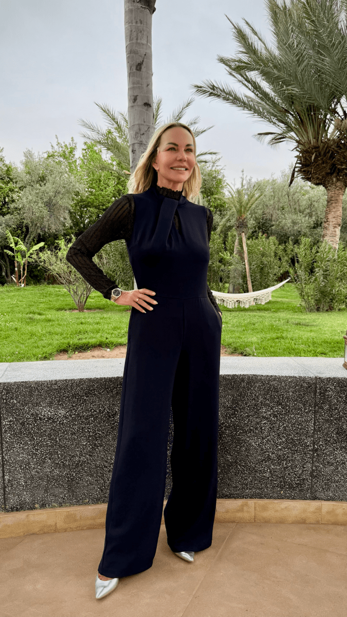 Overal Kiara + kardigan Oro - Markiza Moda Italiana