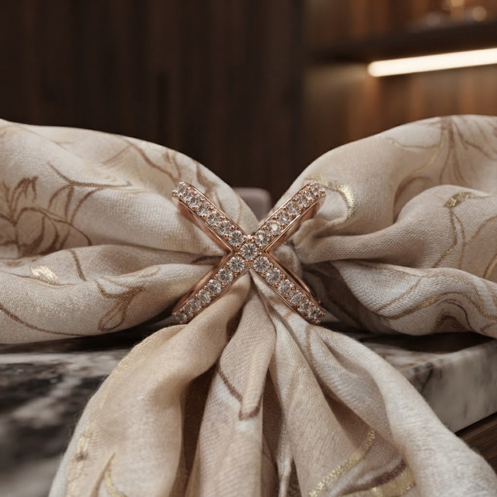 Ozdobná spona na šatku Diamond - Markiza Moda Italiana