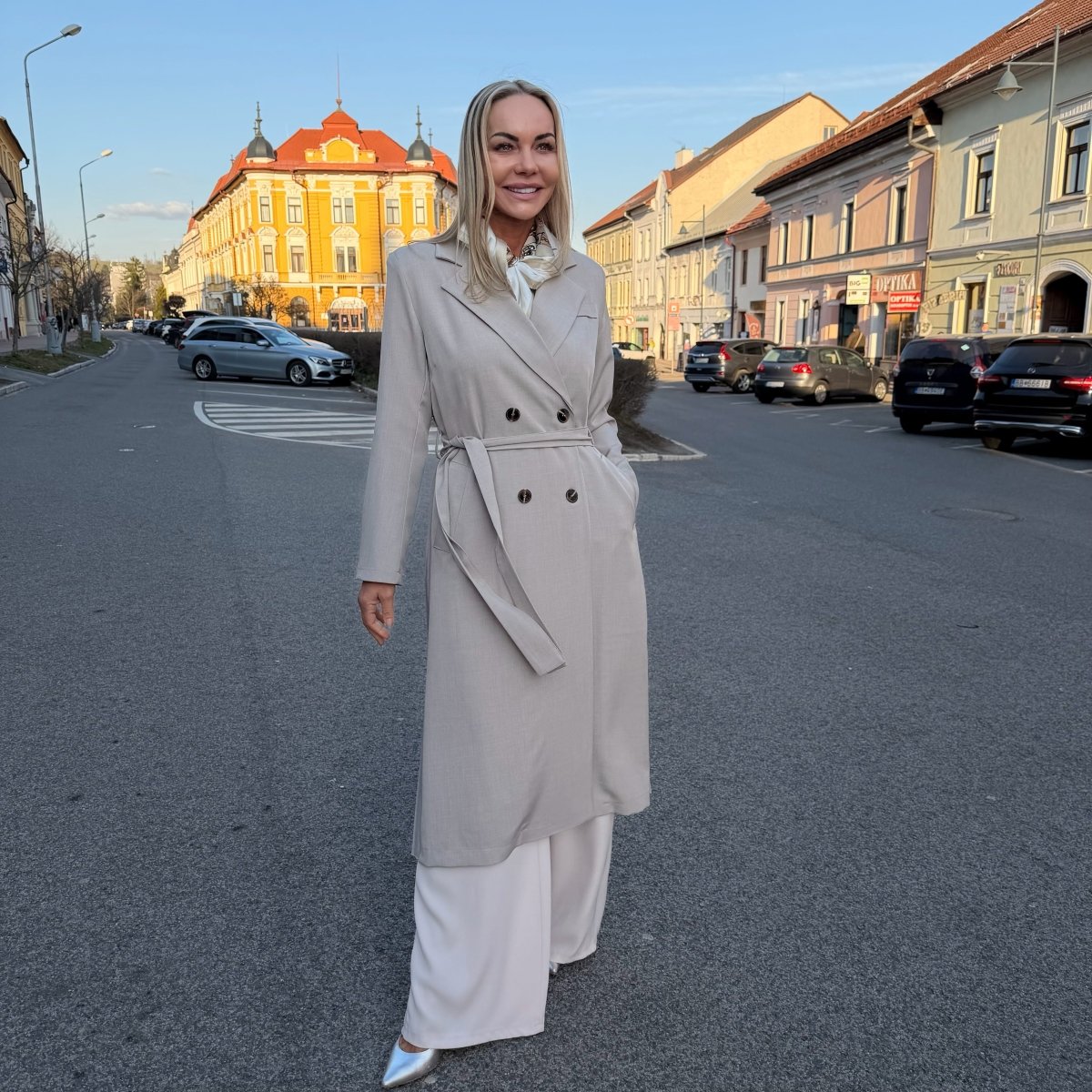 Plášť plisovaný - Markiza Moda Italiana