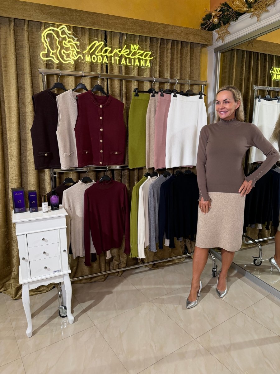 Polorolák s gombičkami - Markiza Moda Italiana