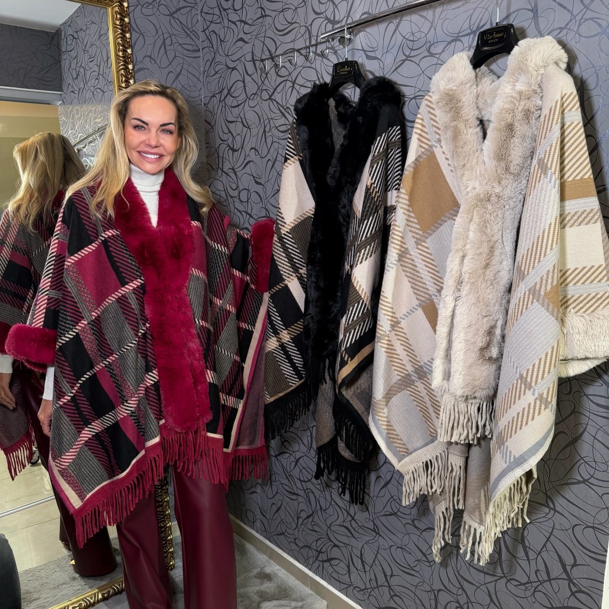 Pončo Lukrecia - Markiza Moda Italiana