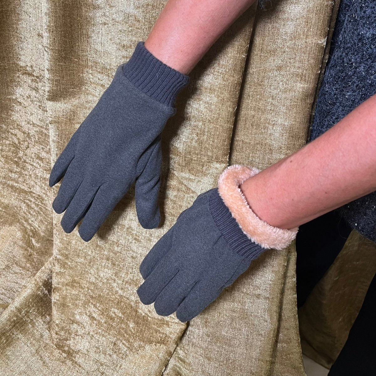 Rukavice s kožušinkou zvnútra - Markiza Moda Italiana