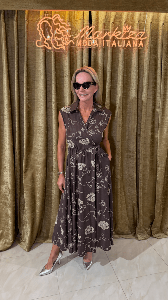 Šaty Madam + Okuliare Italy - Markiza Moda Italiana