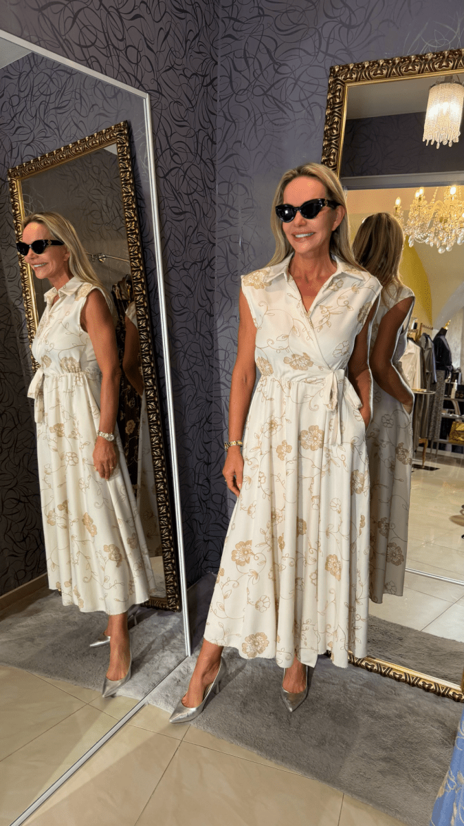 Šaty Madam + Okuliare Italy - Markiza Moda Italiana