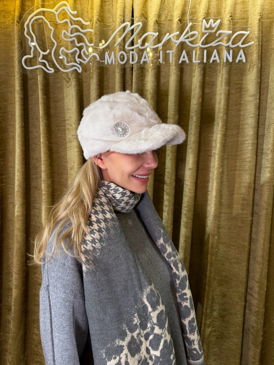 Šiltovka kožušinová - Markiza Moda Italiana