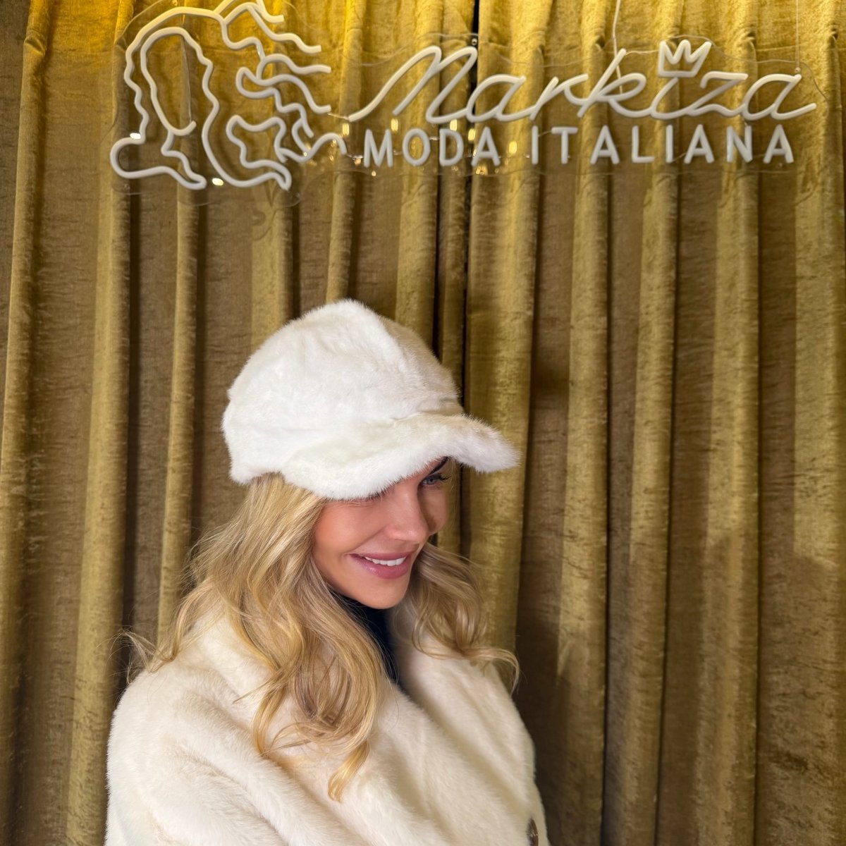 Šiltovka kožušinová - Markiza Moda Italiana