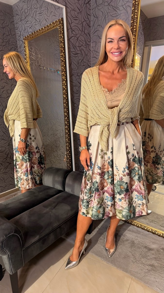 Sukňa Flower - Markiza Moda Italiana