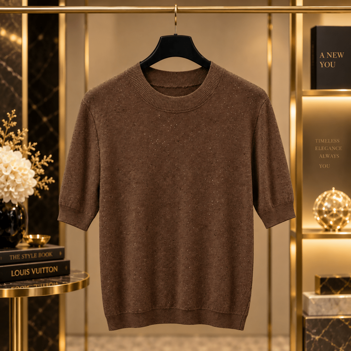 Sveter Luka s krátkym rukávom - Markiza Moda Italiana
