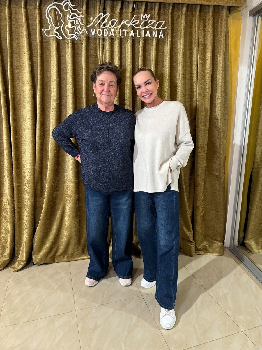 Sveter Lurex Comfort - Markiza Moda Italiana