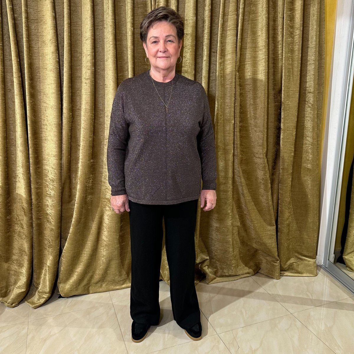 Sveter Lurex Comfort - Markiza Moda Italiana