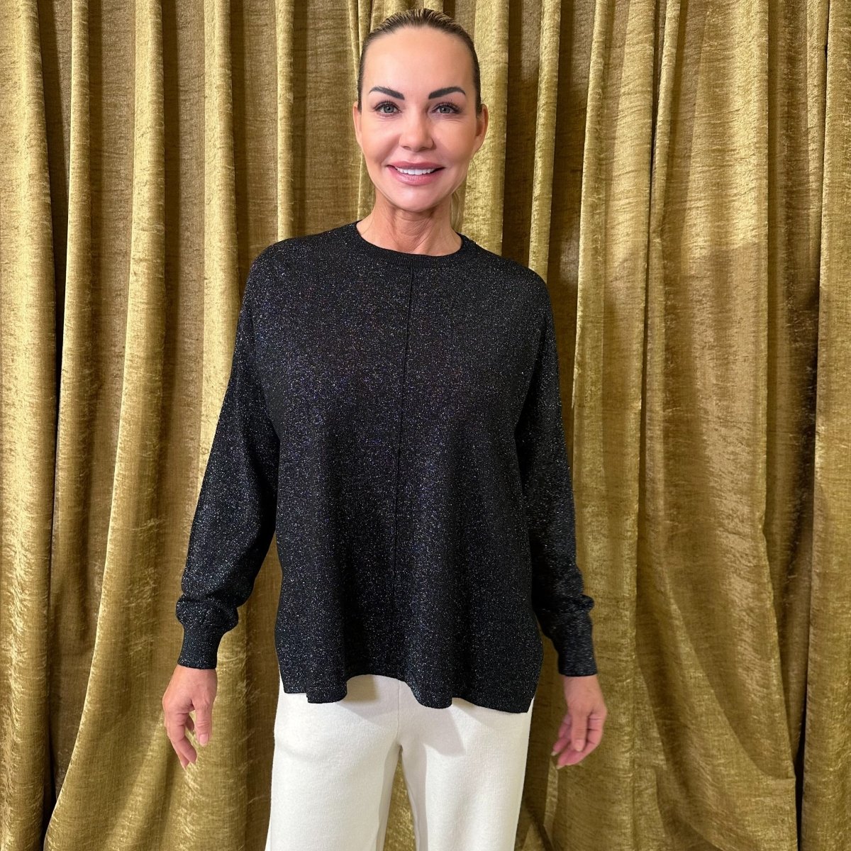 Sveter Lurex Comfort - Markiza Moda Italiana