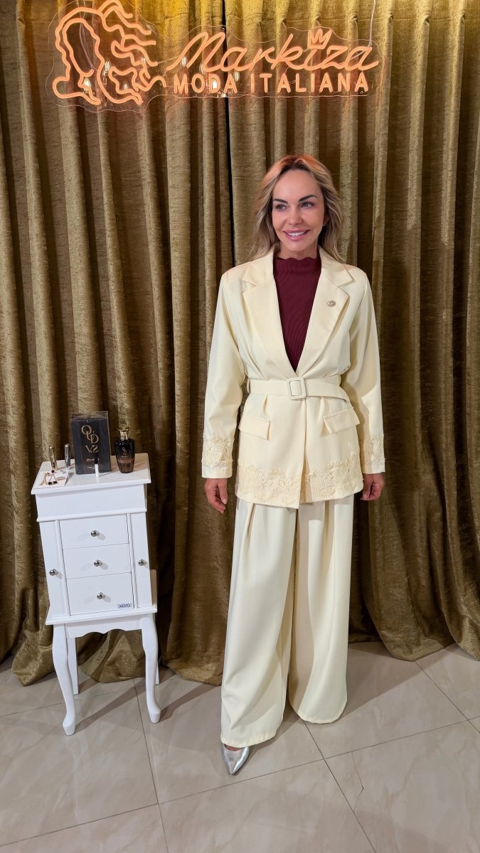 Svetrík oblúčik krátky rukáv - Markiza Moda Italiana