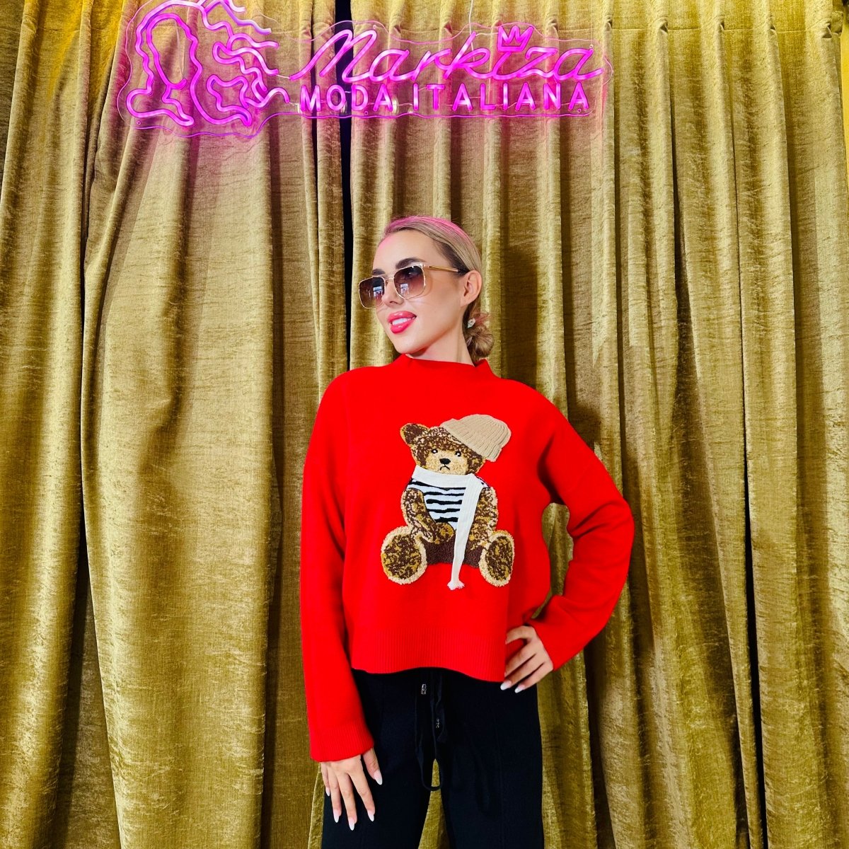 Svetrík Teddy - Markiza Moda Italiana