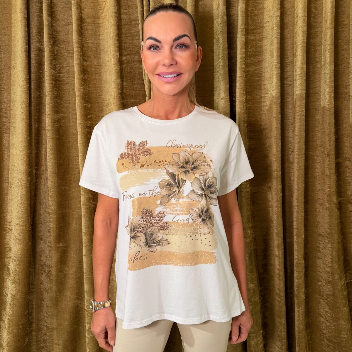 Tričko Fantázia - Markiza Moda Italiana