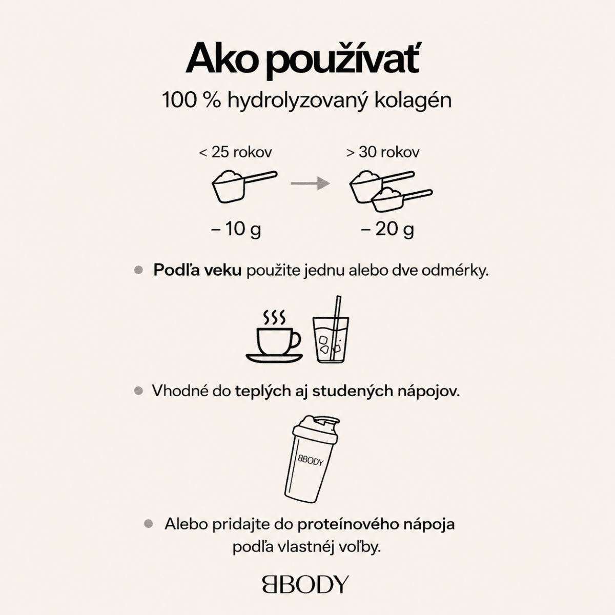 TRIPEPTIDOVÝ KOLAGÉN S VITAMÍNOM C - BBODY - Markiza Moda Italiana