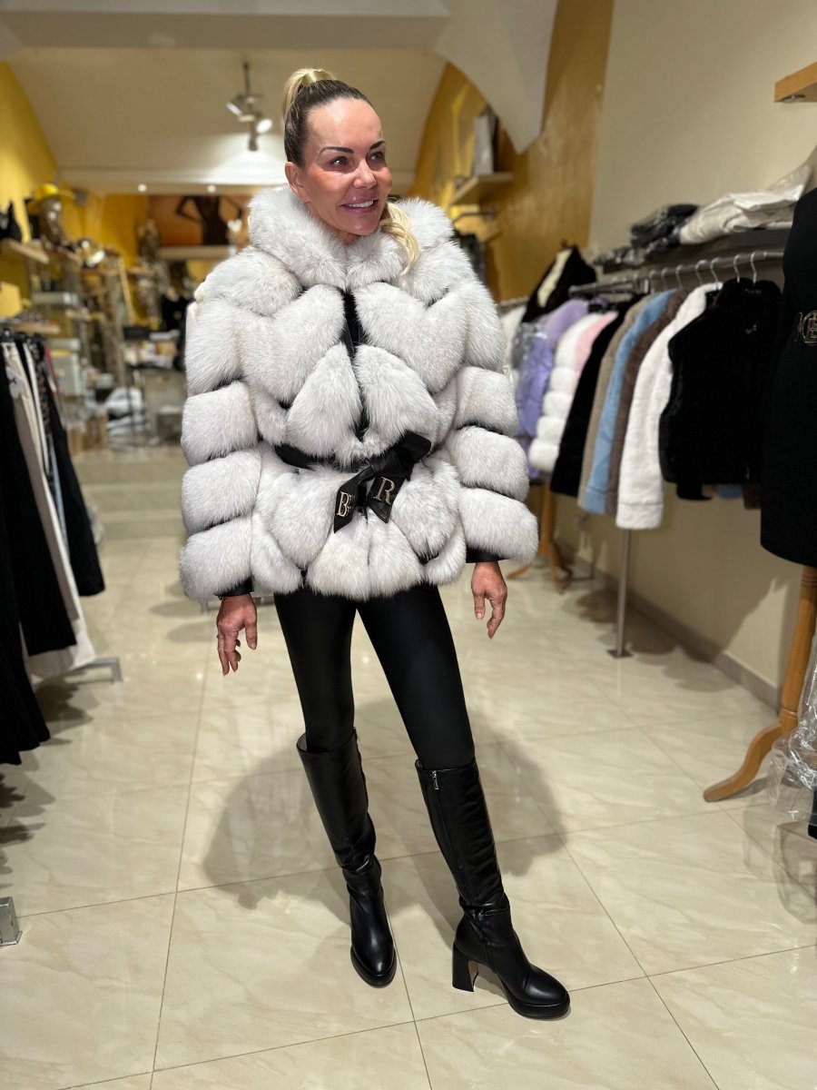Bunda Bianco - Markiza Moda Italiana