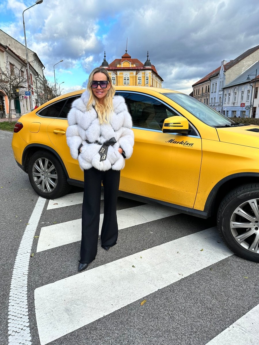 Bunda Bianco - Markiza Moda Italiana