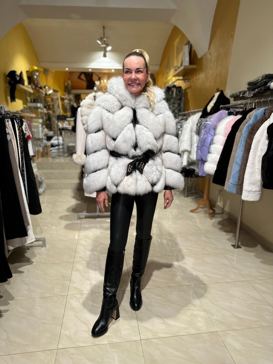 Bunda Bianco - Markiza Moda Italiana
