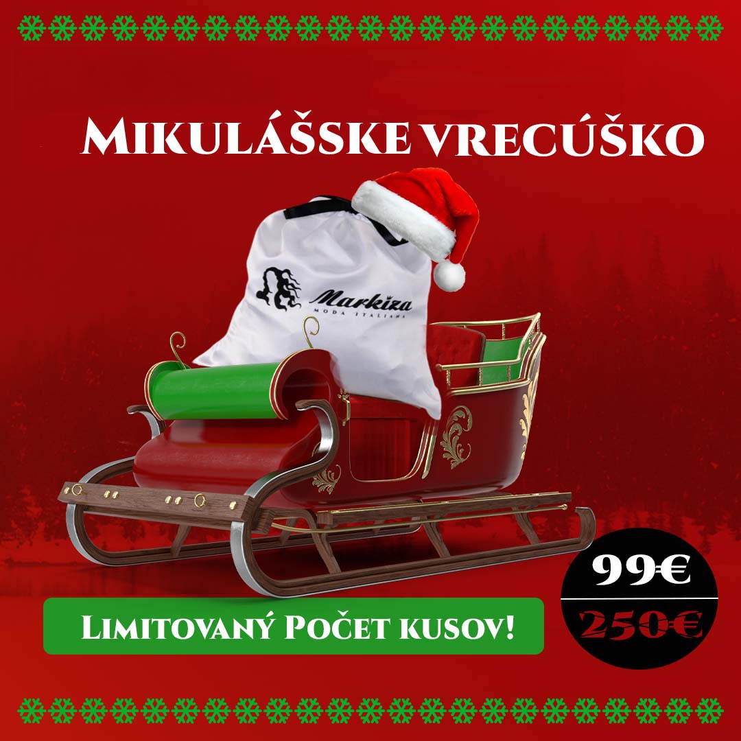 Mikulášske Vrecúško - Markiza Moda Italiana