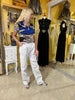 Nohavice Bianco - Markiza Moda Italiana