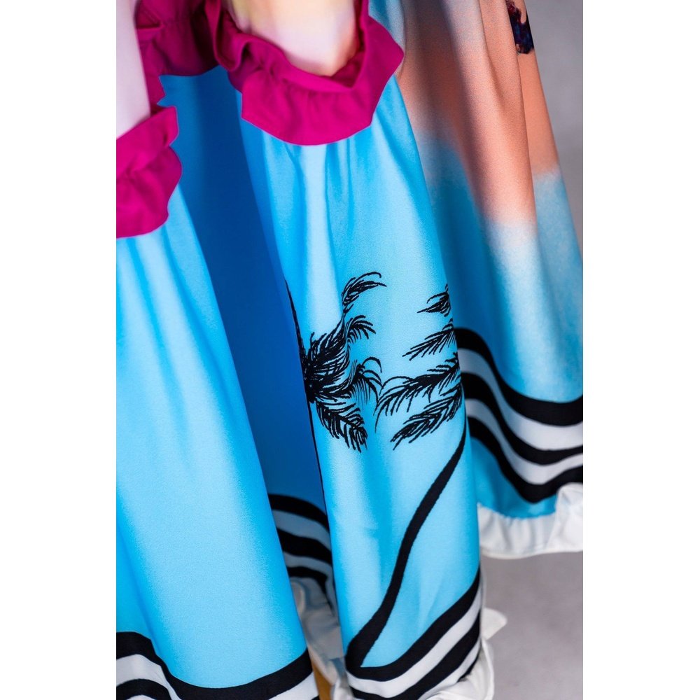 Šaty s palmami - Markiza Moda Italiana