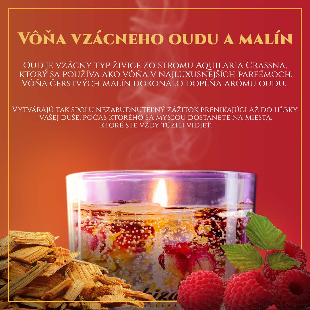 Sviečka Jumeirah - Markiza Moda Italiana